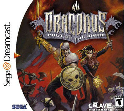 Draconus Cult of the Wyrm box art for Sega Dreamcast
